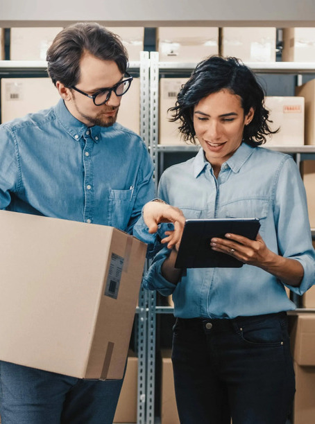 Warehouse package handling